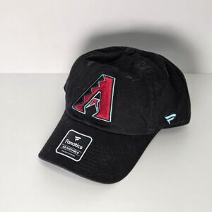 Arizona Diamondbacks Hat MLB Cap Mens One Size Black Fanatics Strap Back